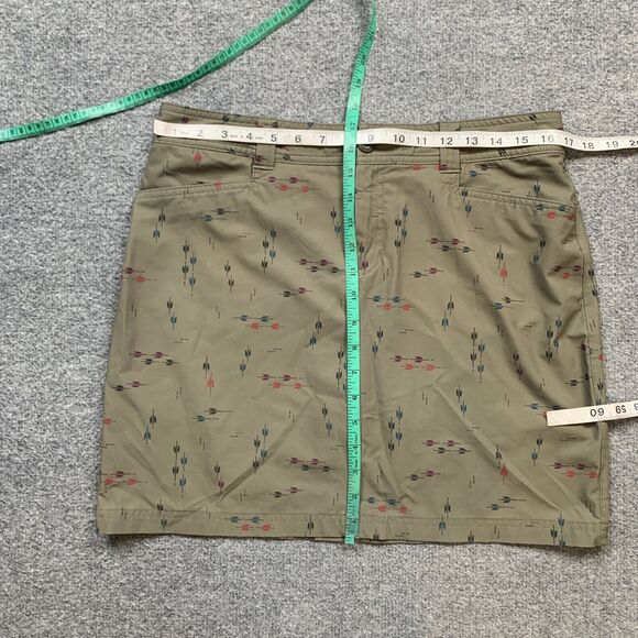 Eddie Bauer Skort Womens 8 Ivy Green Adventurer 2.0 Sport Flexion Inner Shorts - Picture 3 of 12